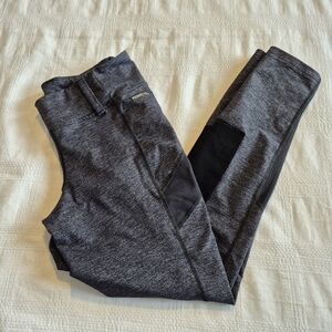 Kerrits Pants Leggings Women's Size medium Riding Breeches Heather Gray EUC